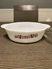 Vtg Fire King 467 Primrose Casserole Dish 1 1/2 qt