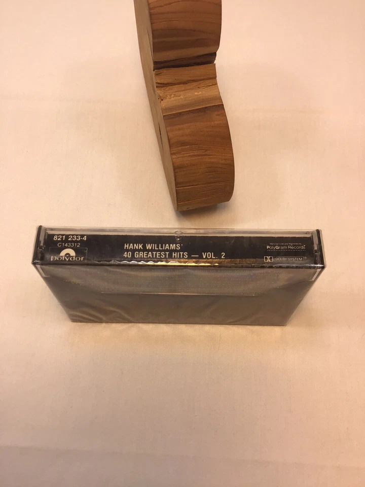 HANK WILLIAMS 40 Greatest Vol 2 Cassette SEALED Country Music New Cassette - Image 3 of 3