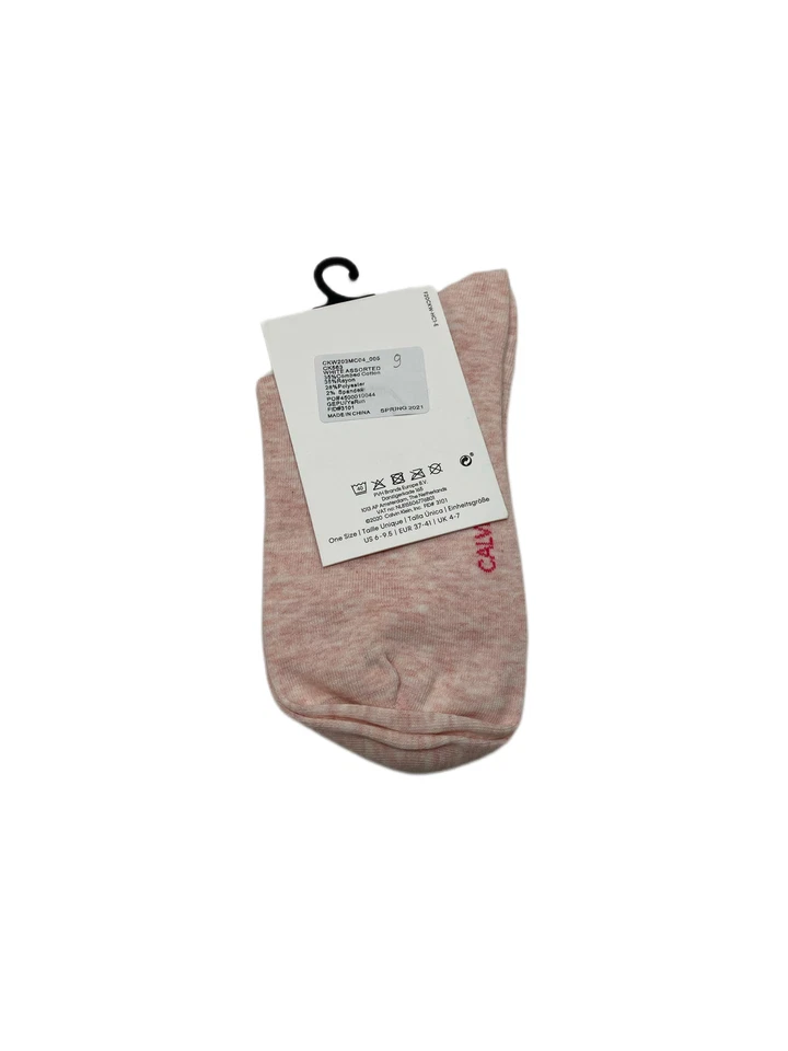2 pares de calcetines multicolores de media pantorrilla Calvin Klein para mujer talla 6-9,5 nuevos con etiquetas Foto 3 de 3