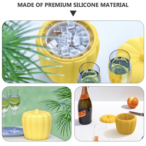 3 Pcs Kürbis-Eiskübel Outdoor-Eiswürfelbehälter Süßkartoffel-Eiswürfelbehälter - Bild 4 von 12