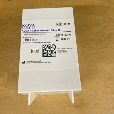New KOVA™ Glasstic™ Slide 10 87146 Qty 100