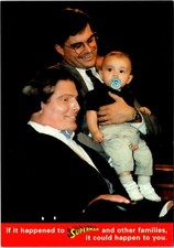 Christopher Reeve Superman Alpaone.org Advertisement Postcard C208