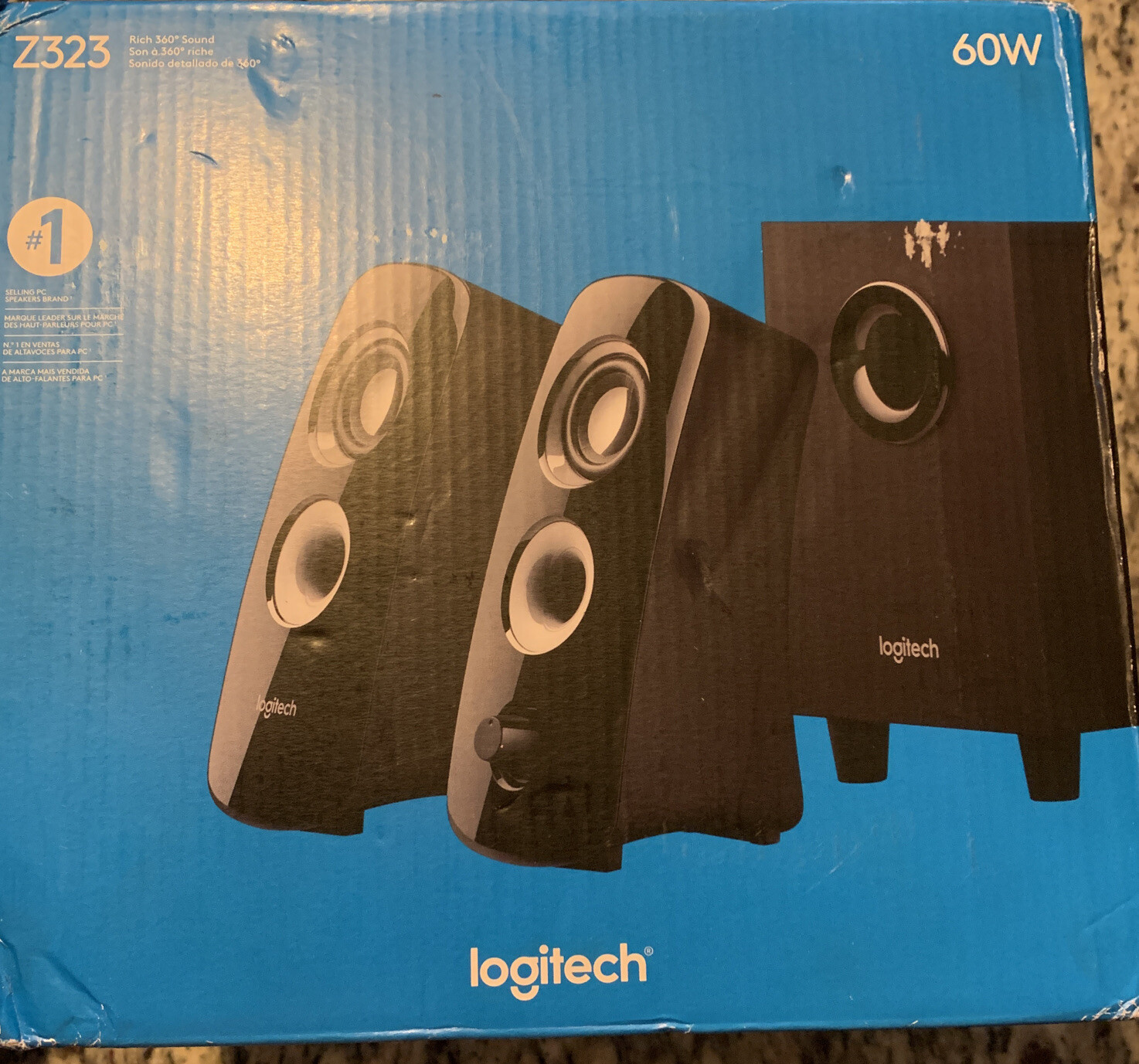 logitech z323 2.1 speaker system
