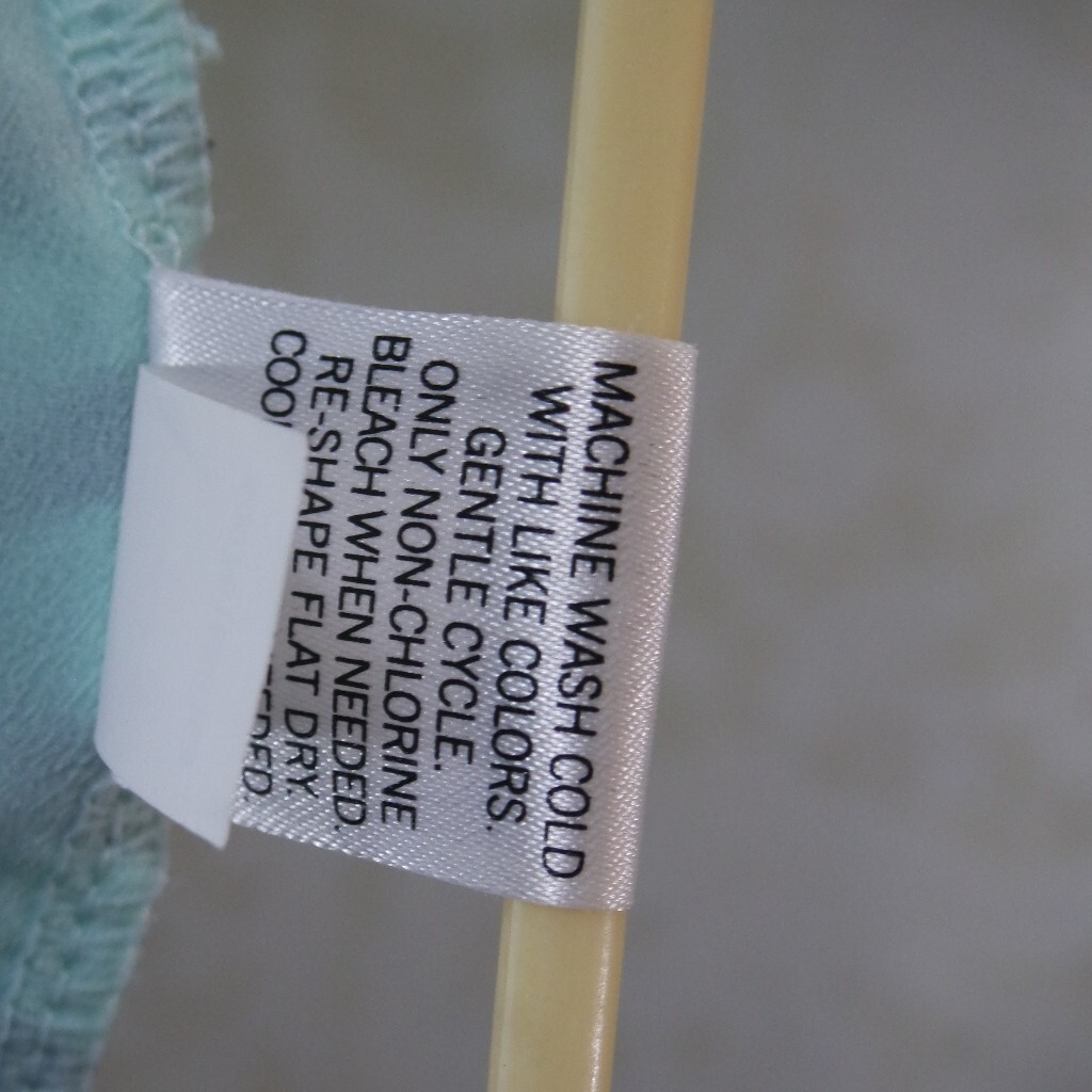 Apt.9 Blue Striped Split Layered Back Blouse - image 9