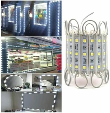 Super Bright IP65 Waterproof 5050 SMD 3 LED Module Light Sign Strip Lamp DC 12V