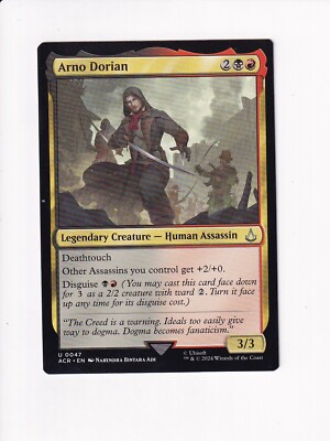MAGIC THE GATHERING MTG ASSASSIN'S CREED ARNO DORIAN (#3) | eBay