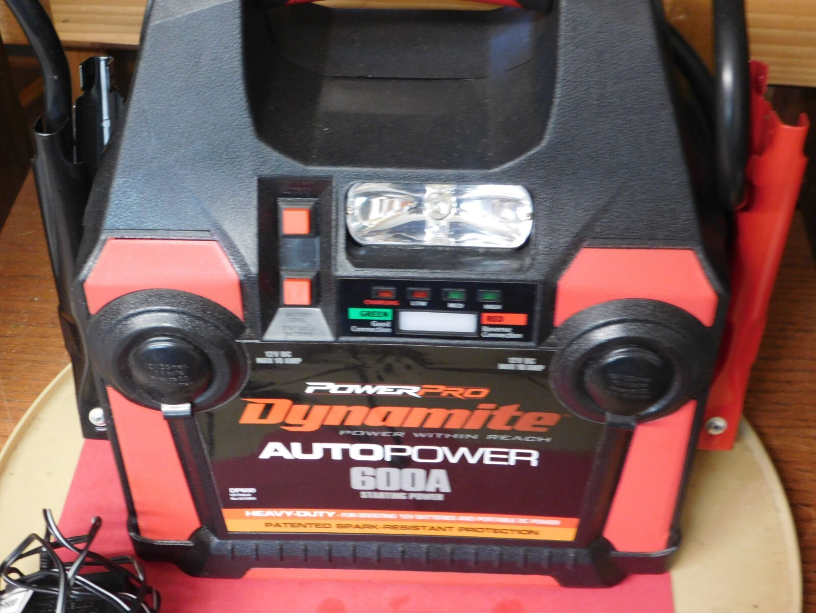 POWER PRO DYNAMITE AUTO POWER 600A JUMP PACK MODELDP600 W/ WALL CHARGER eBay