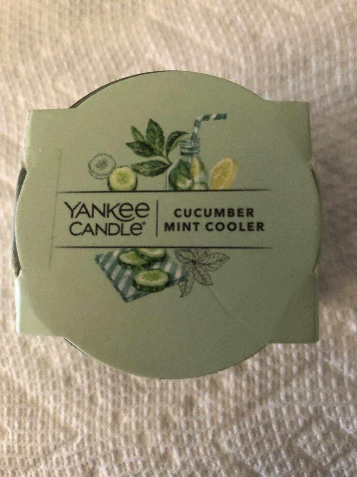 Yankee Candle 1.3oz Mini Jar Cucumber Mint Cooler New in Box