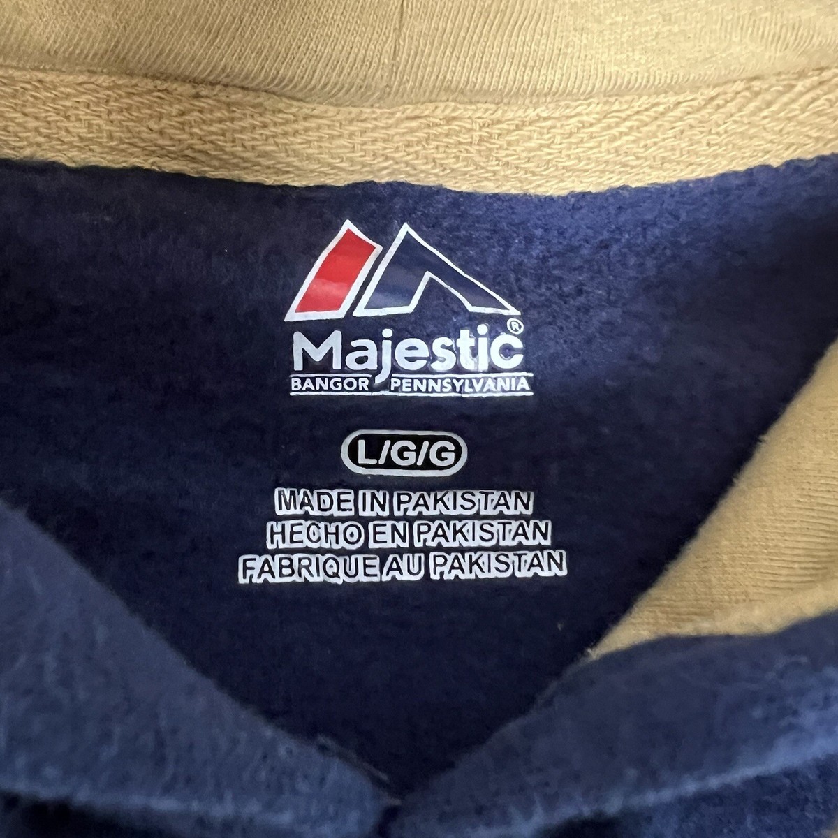 Los Angeles Rams Hoodie Mens Large Blue Long Sleeve Pullover NFL