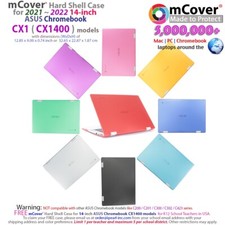 NEW iPearl mCover  Hard Shell Case for 14" ASUS Chromebook CX1  CX1400  model