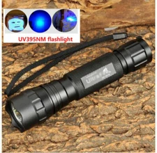 Ultra Fire 501B 5W UV Ultraviolet 395-405nm Flashlight Torch Pet Detector