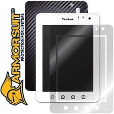 Protector de pantalla ArmorSuit MilitaryShield ViewSonic ViewPad 7e + carbono negro