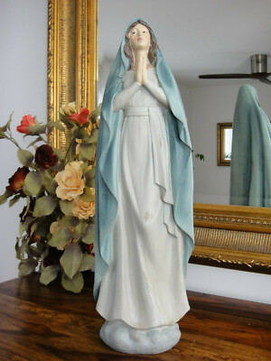Statue Heilige Maria Mutter Gottes 41,5 cm Heiligenfigur Madonna Skulptur Figur