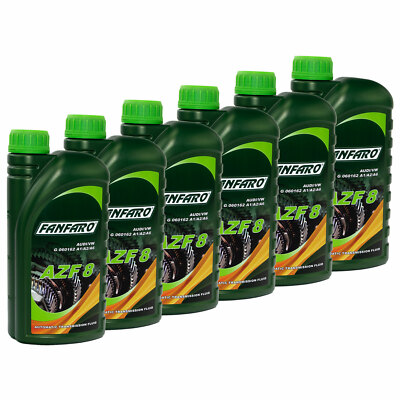 Getriebeöl FANFARO AZF 8 Automatikgetriebeöl 6x 1 Liter Automatik Getriebe Öl