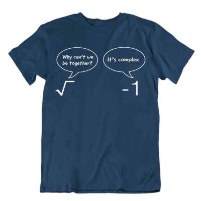 Warum können wir nicht zusammen sein? Sound Complex Tee Nerdy Math Shirt