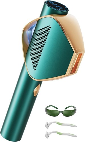 Epilatore Luce Pulsata Laser Donna 3 Livelli IPL 600-1200NM Corpo Ascelle - Foto 19 di 36