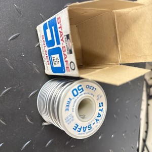 Bobine De Soudure étain-argent Harris 8oz (0.062) Sans Plomb, âme Décapante Rosin Core - Made In USA