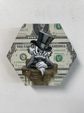 Scrooge Gold Stacks  US Blood Money Original  Street Art Painting Graffiti Art