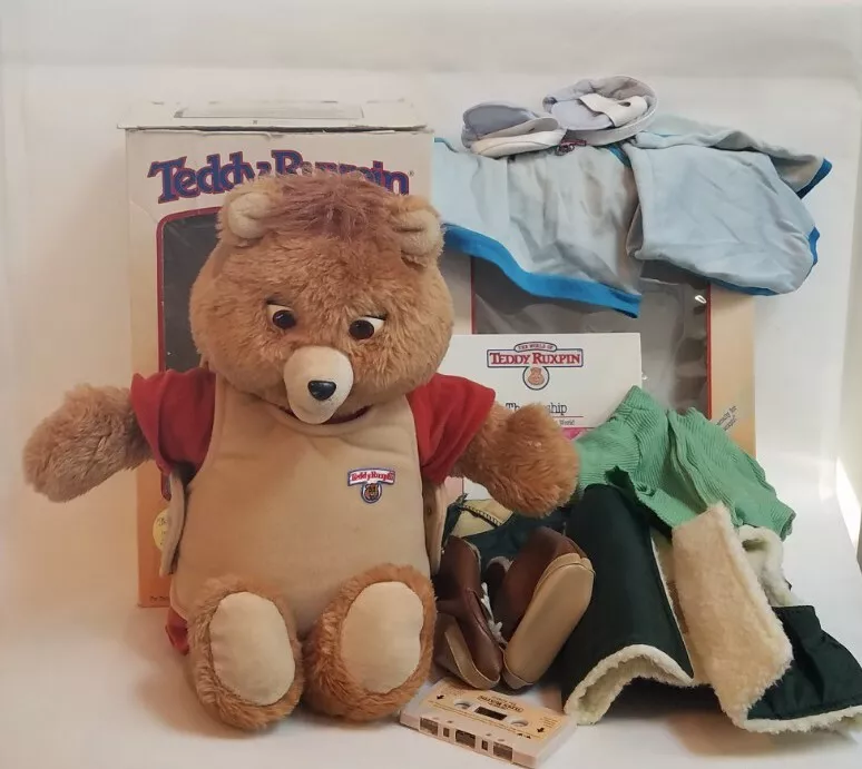 original teddy ruxpin in box