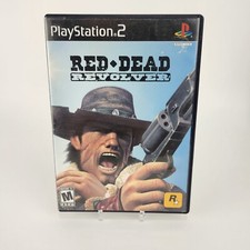 PS2 2004 Shooter RED DEAD REVOLVER Sony PlayStation 2 Rockstar Complete CIB