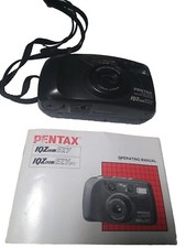 Pentax IQZoom EZY Film Camera W/ Instructions 38mm auto focus red eye reduction
