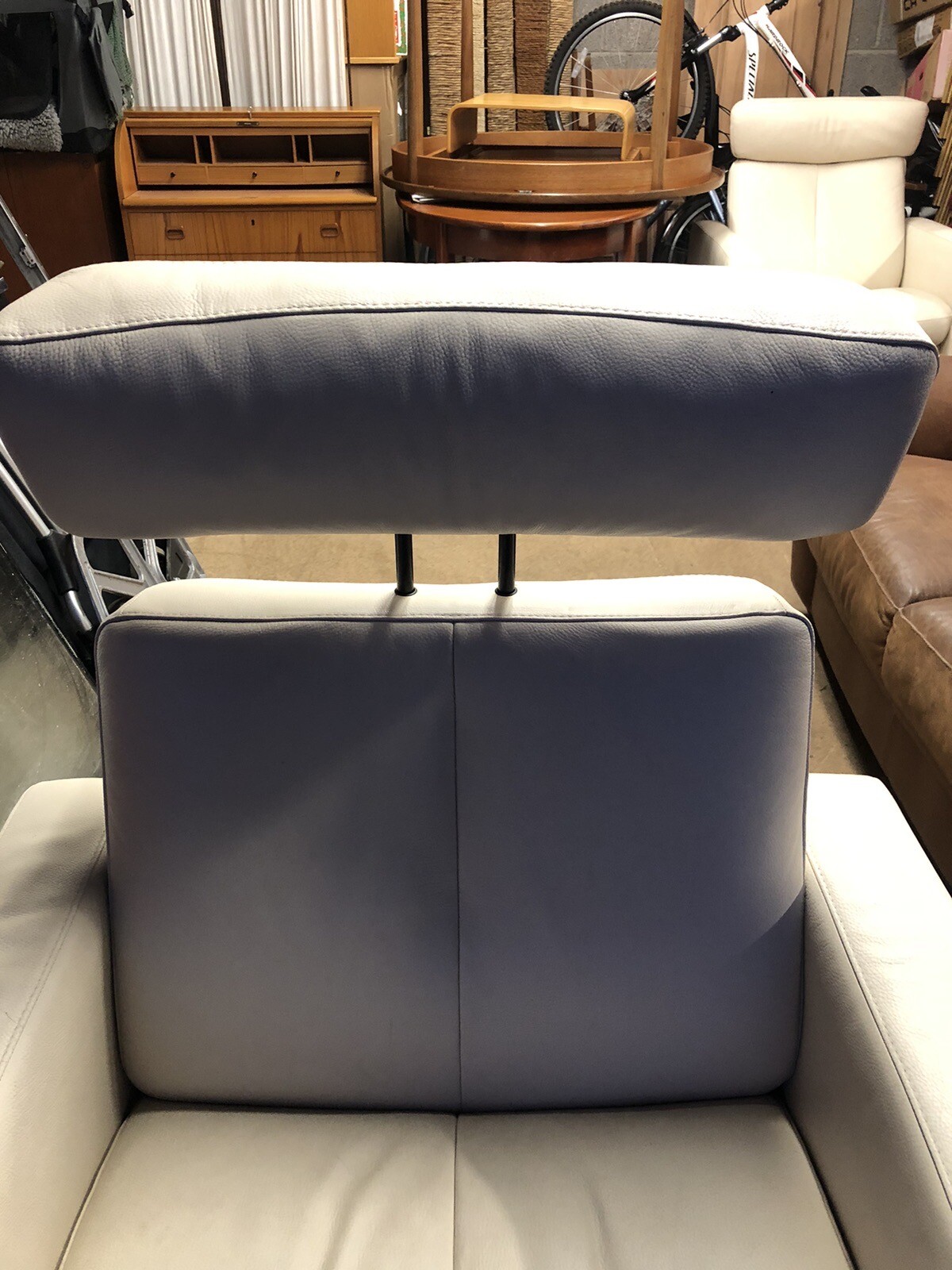 A Pair Of John Lewis Stressless Arion Recliner Leather Armchairs