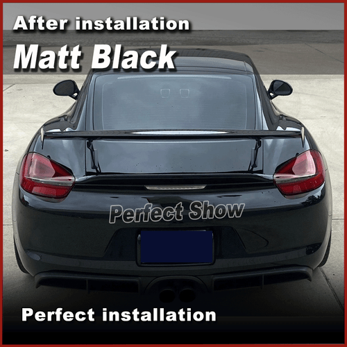 Alerón trasero alerón trasero labio alerón para Porsche Cayman Boxster 718 981 986 987 - Imagen 7 de 14