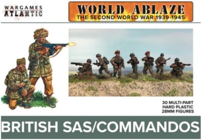 Wargames Atlantic British SAS/Commandos NIB