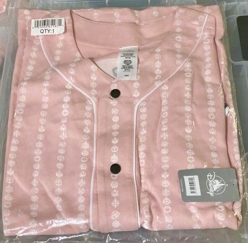 Disney Princess Symbols Pinstripe Baseball-Style Sport Jersey Adult 2XL & 3XL - Picture 4 of 10
