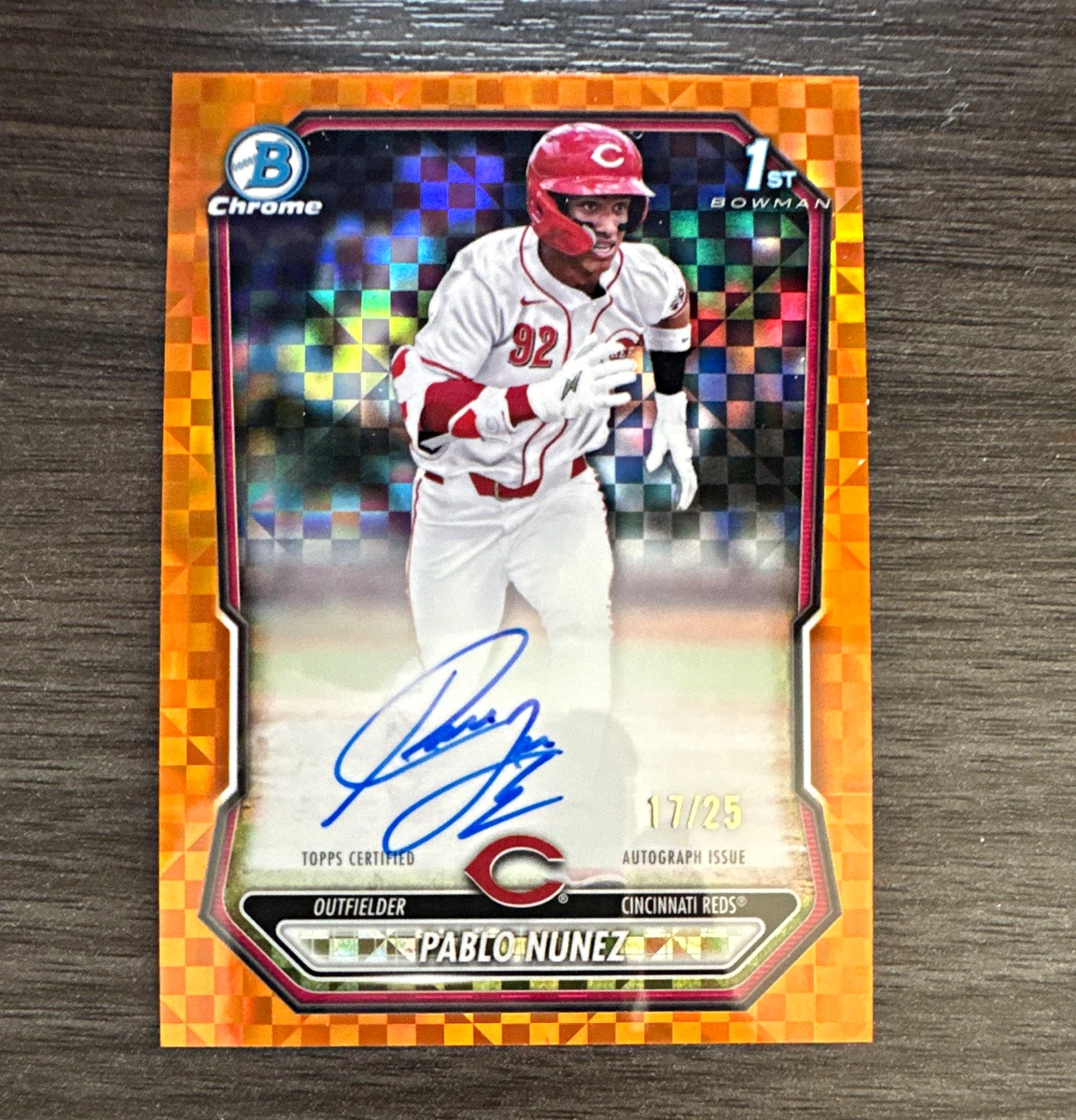 チャップマン ボウマンオート リフラクター Bowman Cincinnati Reds Baseball Sports Trading Cards & Accessories
