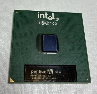 Intel Pentium III 1 GHz 1000/256/133 SL4WM socket 370 CPU fastest Coppermine