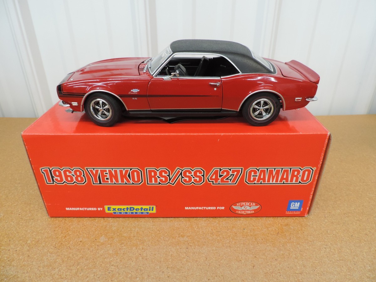 1968 Yenko Chevrolet Camaro 427 RS/SS 1/18 LANE SUPERCAR red