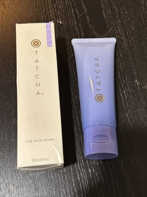 Tatcha The Rice Wash 4oz NEW IN BOX Sealed