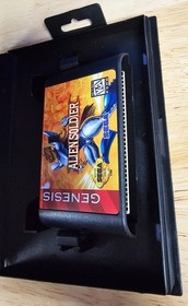 Alien Soldier - 16 Bit MD Game, Case, Manual For Sega Mega Drive Genesis