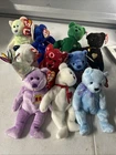 Vintage Beanie Baby Bear Lot of 10 with Tags
