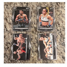 Topps 2024 Topps Chrome UFC 4-Card Lot Patrick Mix Taila Santos