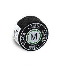 KAMUI Black Laminated Pool Billiard CUE TIP - 1 pc Medium, 14 mm 14 mm