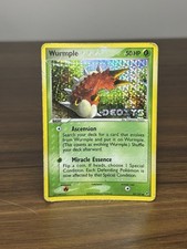 Wurmple 82/107 Deoxys Reverse Holo Stamped Pokemon Card *Damage* on eBay