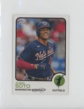 2022 Topps Heritage Oversized Base 1973 Topps /1000 Juan Soto #OB-JS 0c8f