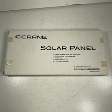 C. Crane Solar Panel 330 MA @ 7.5V DC 2.1 MM Plug Tip Negative 10’ Cable
