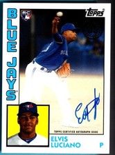 2019 Topps Update '84 Topps Autographs #84AEL Elvis Luciano