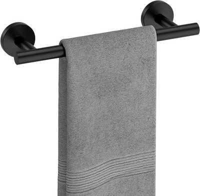 USHOWER 9'' Hand Towel Bar SUS304 Stainless Steel Rack 11'' Total, Matte Black US