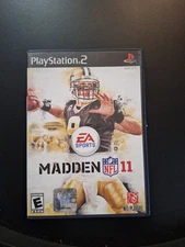 Madden NFL 11 (Sony PlayStation 2, 2010) With Manual 
