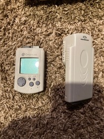 SEGA Dreamcast Console JAPANESE w/ memory card, rumble pak, controller - TESTED!