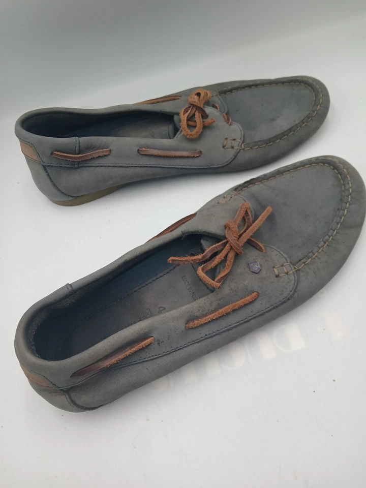 Dubarry Size 7 41 Grey Deck Womens Shoes - Image 2 of 4