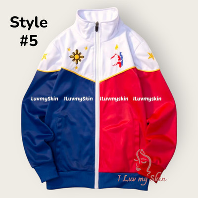 Team PHILIPPINES Flag Jersey Jacket Style #5 KIDS SIZE