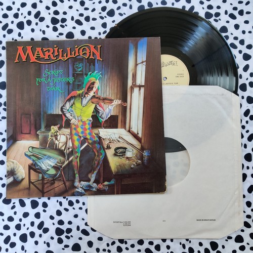 1983 Marillion Script For A Jester's Tear UK EMC3429 LP 12" Vinyl Record Prog - Picture 1 of 17