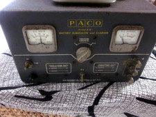 Vintage 50s/60s Paco B-10 Battery Eliminator & Charger