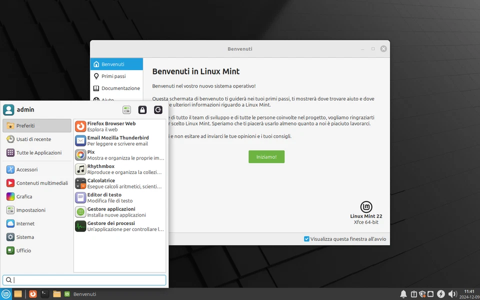 DVD Linux Mint 22 Xfce similar a Windows 64 bits instalación para PC Fecha - Imagen 2 de 4
