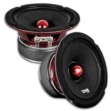 2x 5.25" Midrange Bullet Speakers - 150W  Rms 4-ohm DS18 PRO-X5.4BM Loudspeakers